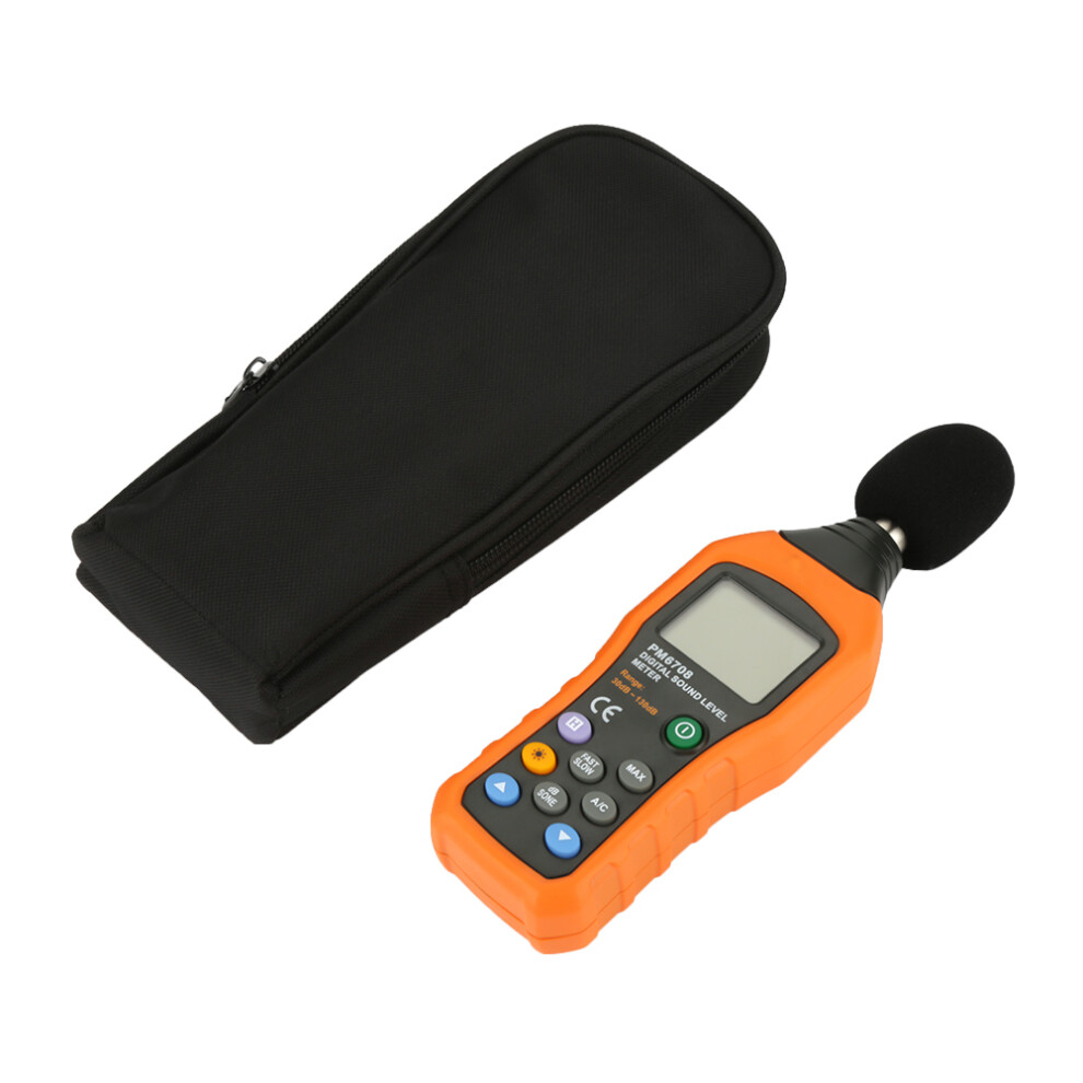 PEAKMETER PM6708 Decibel Meter with LCD Display