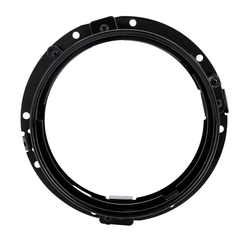 Jeep Wrangler Headlight Ring Mounting Bracket - 7 Inch Black Car Part 1