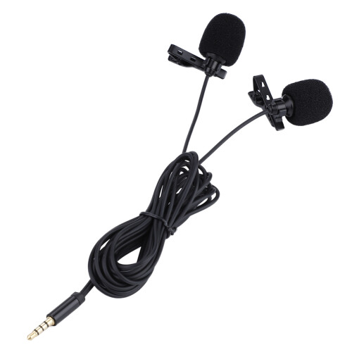 Smartphone Compatible Tie Clip Mic
