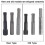 3Pcs Hex Shank Screwdriver Bit Holder Adapter 1/4” for SDS Hammer Drill Tools 3
