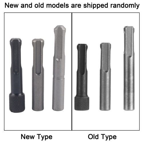 3Pcs Hex Shank Screwdriver Bit Holder Adapter 1/4” for SDS Hammer Drill Tools 2