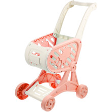 Chariot Enfant En Plastique Rose Pour Jeux D'extérieur