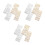 Acryl Aufkleber Mehrfarbig Glitzer DIY 3
