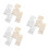 Acryl Aufkleber Mehrfarbig Glitzer DIY 5