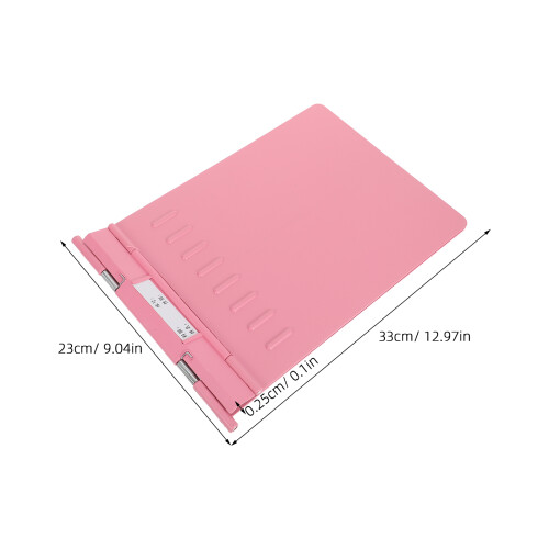 Pink Medical Chart Clipboard Water-Resistant Lightweight Folder 1