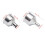 2PCS Multipurpose Stainless Steel Small Funnel for Various-1mm 3