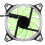 12V DC 120mm Green LED Double Aperture Case Fan Multi Interface Cooling Fan 9