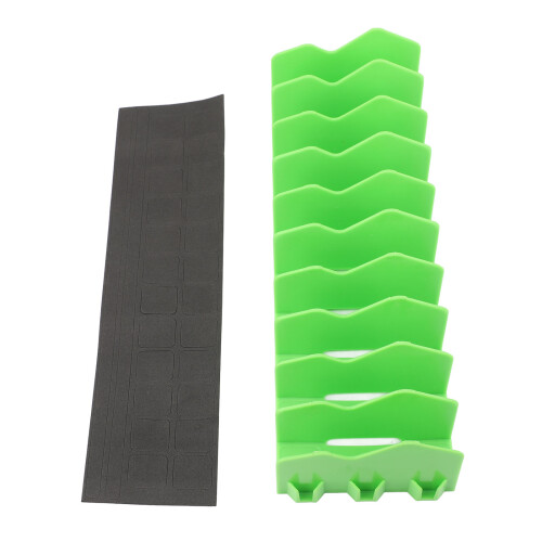 Green Pliers Rack Organizer - Modular, Space Saving, Stable Base 1