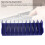 Blue Modular Pliers Storage Rack, Space-Saving, Easy Access, PP Material 3