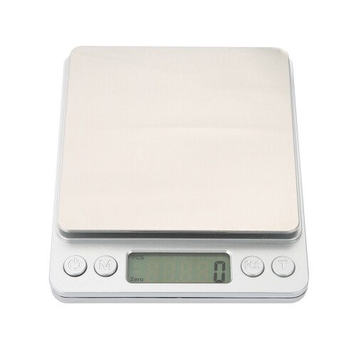 3kg Stainless Steel Precision Kitchen Scale 0.1g with LCD Backlight 1