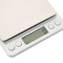 3kg Stainless Steel Precision Kitchen Scale 0.1g with LCD Backlight