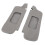 2Pcs Grey PU Leather Sun Visor Cover for Mustang 1994-2004, Scratch-Resistant 11