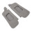2Pcs Grey PU Leather Sun Visor Cover for Mustang 1994-2004, Scratch-Resistant 15
