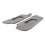 2Pcs Grey PU Leather Sun Visor Cover for Mustang 1994-2004, Scratch-Resistant 16