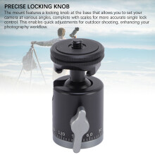 Compact Ball Head Cold Shoe 1/4 Inch