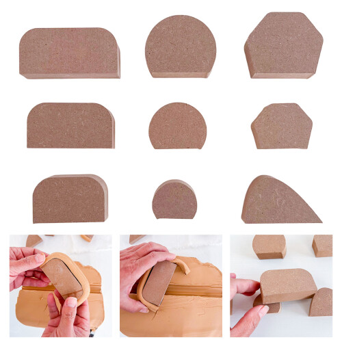 Multifunctional Pottery Shaping Set Featuring 9 Different Handle 1