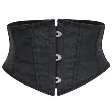 Adjustable Waist Trainer Belt Girdle For Women Tummy-Black XL