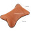 Soft Auto Car Headrest Pillow, Breathable Support Cushion, Brown 4