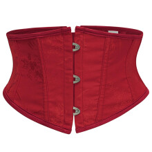 Comfortable Waist Shaper Belt Machine Washable Easy-wine red M