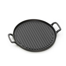 Magnetron Bacons Grillpan Duurzaam ijzer voor gelijkmatige-24 CM