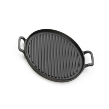 Magnetron Bacons Grillpan Duurzaam ijzer voor gelijkmatige-28CM