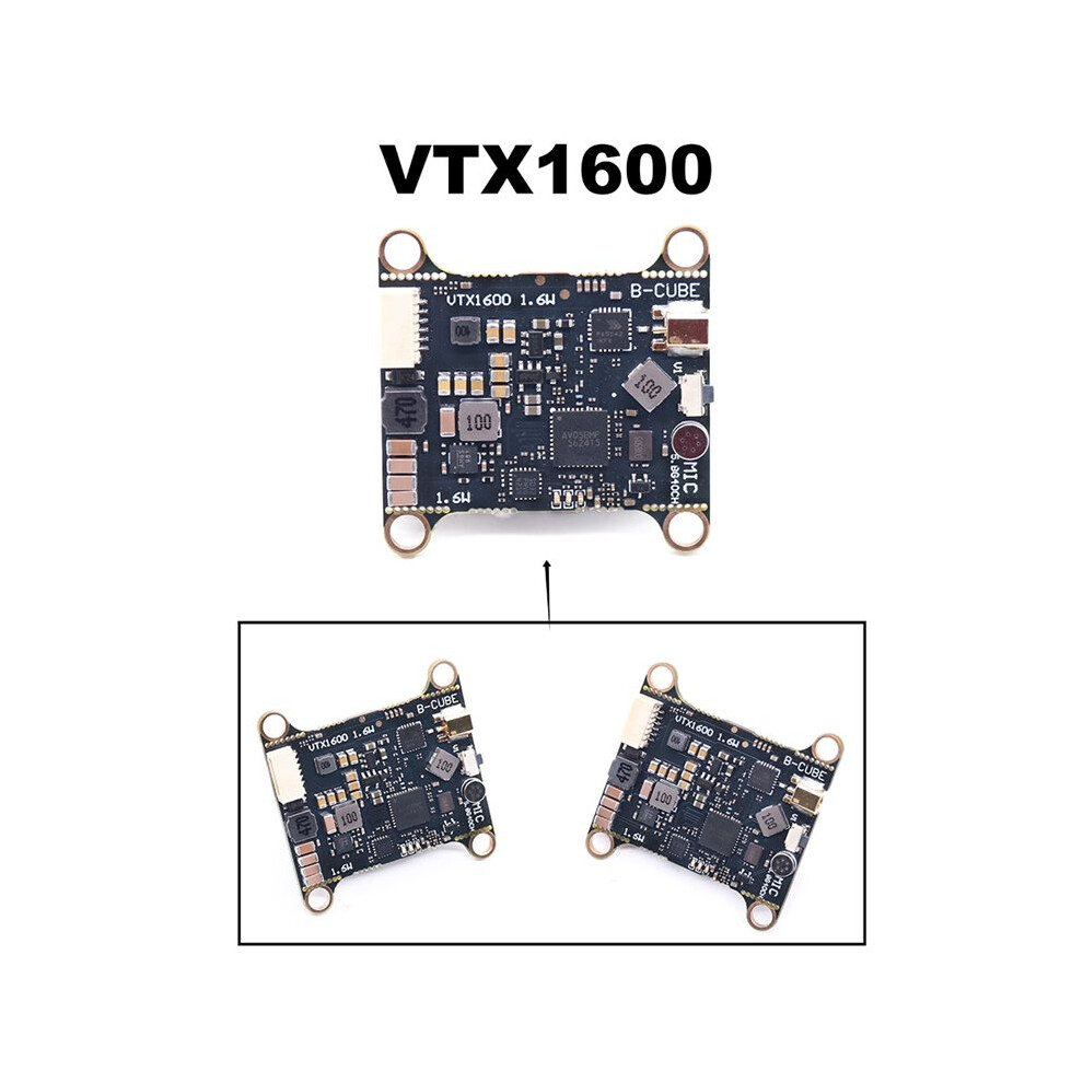 5.8G Vtx 1600Mw 48Ch Input Voltage Video Transmitter For Long Range Rc Airplane Fpv Drone 4711121465451