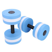 Wasser-Float-Dumbbells für Bodybuilding & Fitness Blau 26,5 cm Paar