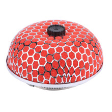 Universal Red Car Air Intake Filter Cleaner Mushroom Foam 76mm