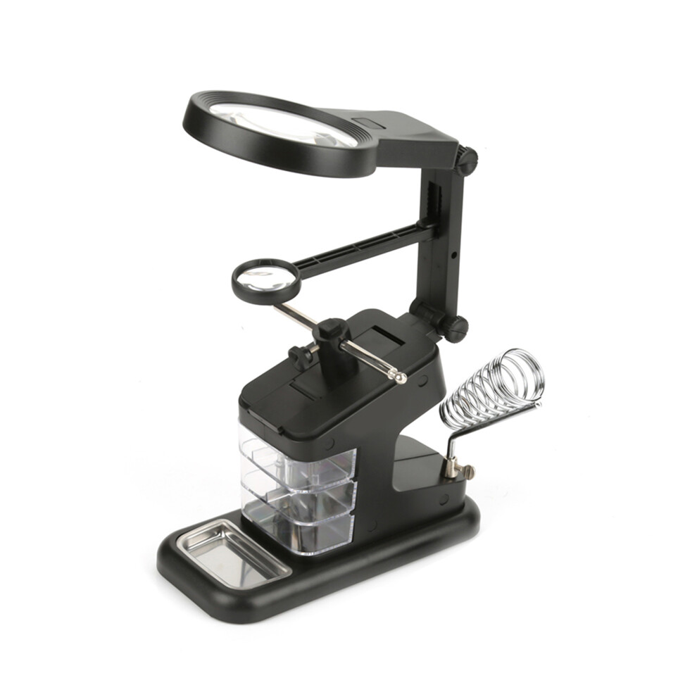 USB Soldering Station with Magnifying Loupes