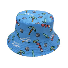 (Style E) Minecraft Sunhat With Breathable Polyester And Wide Brim Activities For Outdoor