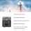 Morse Code Telegraph Key, Double Paddle Automatic Shortwave Radio CW Key, Magnetic Base, High-Precision QU-2021 Model 2