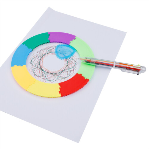 Creative Spiral Art Ruler Toy Gift 2