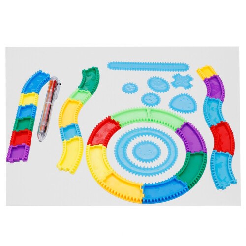 Creative Spiral Art Ruler Toy Gift 1