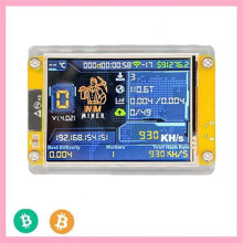 930KH/S NMMiner NerdMiner Upgraded Harshrate 2.4 Inch Display Bitcoin Crypto Solo Lottery Miner NerdMiner