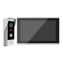 TUYA Wifi Video Deurbel Intercom Systeem met 10inch Touch Monitor Beveiligingsbescherming voor Villa Home Access UK-Stekker