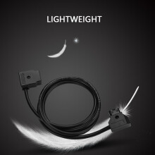 Male D-Tap B to Hub Splitter Cable