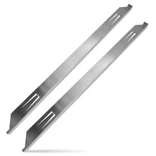 Tampas de Vão de Fogão 2PCS Faixa de Borda de Bancada de Cozinha 23 Pol. Tampa de Vão de Balcão de Fogão Preenchimento de Vão de Fogão de Aço