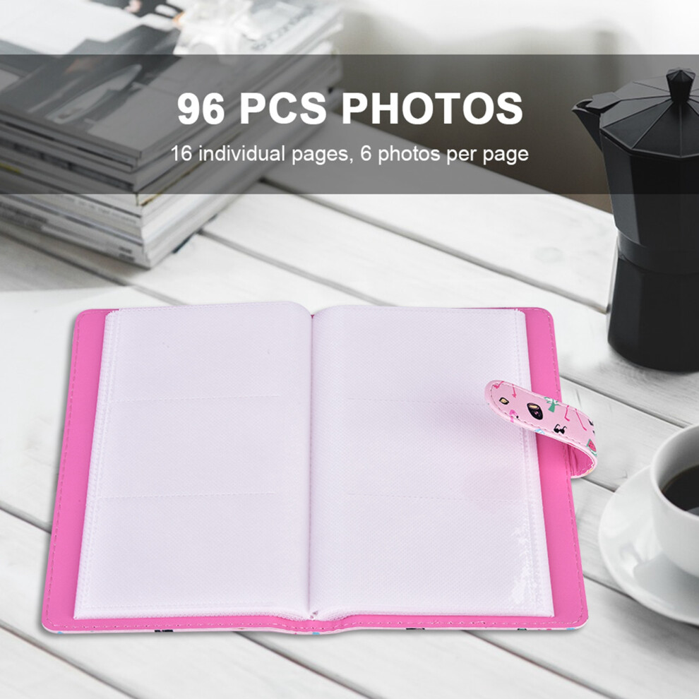 96 Photo Album, For Fujifilm Instax Pink 7806371616245