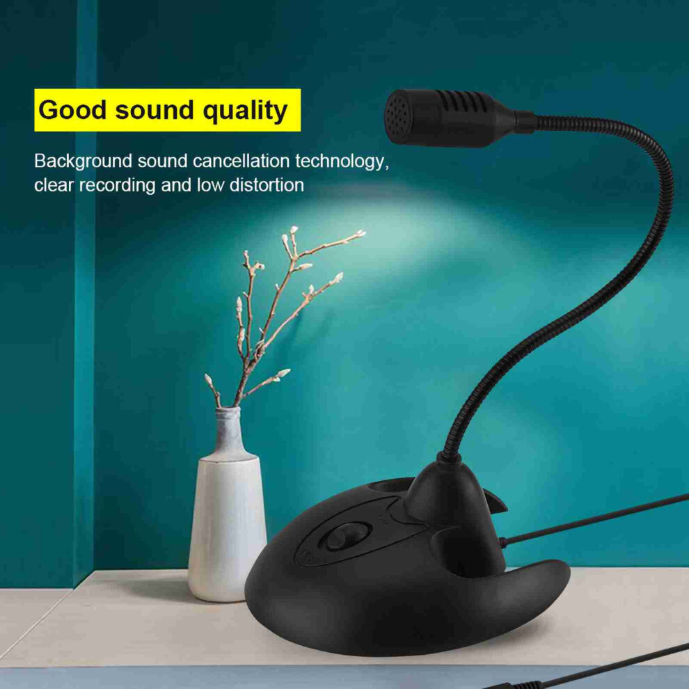 Gooseneck Desktop Mic Plug And Play 7340572660244