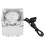 800L/H 3.5m Head PC Pump 3000RPM Silver 1
