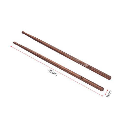 Wooden Drumsticks 5A Maple 406mm - Versatile Drum Set Accessories 1
