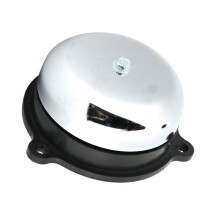 Electric Bell 100mm 4in Stainless Steel Wired Signal Alarm for School & Factory