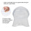Multi-Function Portable Silicone Anti Snoring Tongue Cover Adjustable 15