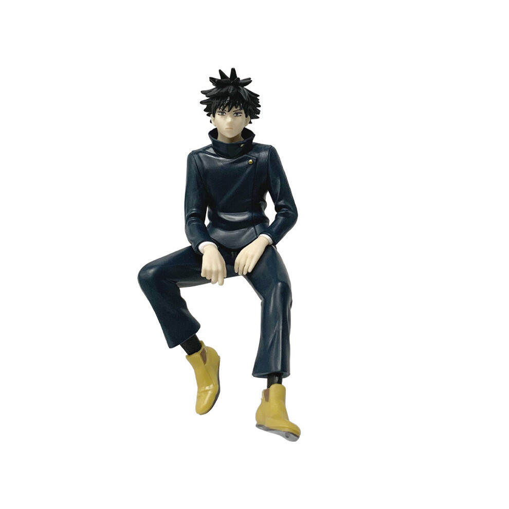 (Black) Fushiguro Jujutsu Kaisen Megumi Pvc Model For Anime Collectors Decor And Display Black