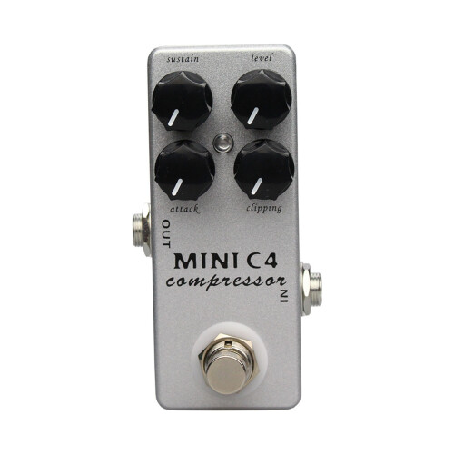 Practical Guitar Effect Stompbox With Metal Housing For-Silver 1