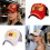 Lightweight Comfortable Baseball Cap Season Sunhat With-Red 3