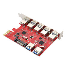 USB 3.0 & Gigabit LAN PCI-Express Combo Card