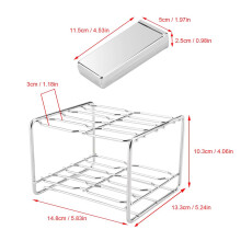 Stainless Steel Ice Pop Moulds 3# Commercial DIY Ice Cream Maker 200ml Capacity