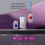 Wireless Doorbell with Flash Vibration Waterproof Emergency Pager for Elderly Nurse Alert System Security Aid,B 4
