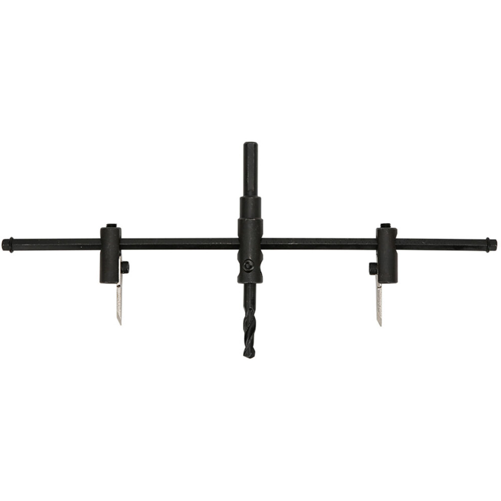 30-200Mm Black Adjustable Circle Hole Saw Drill Bits Set For Australian Diy Use 9461392709192